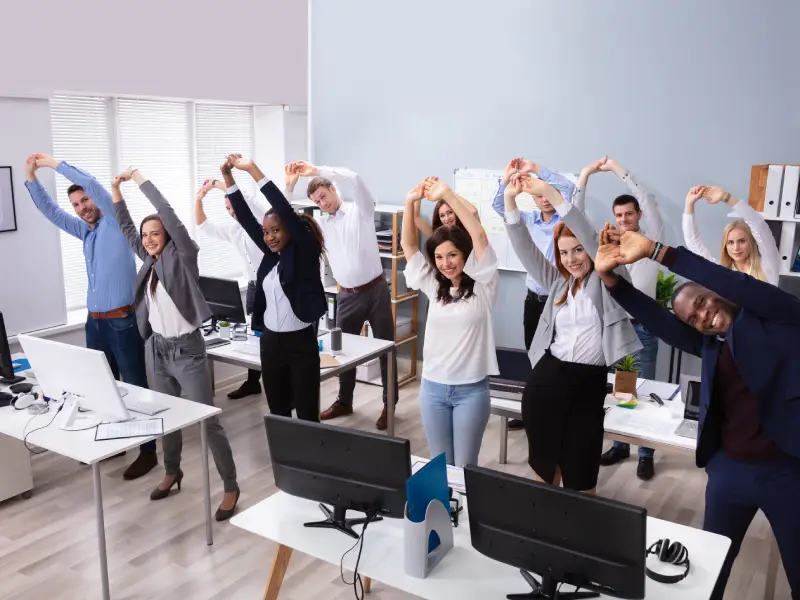 Ginástica na empresa – turma fechada (on-line)