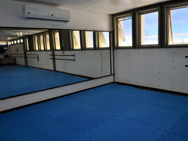 Locação da sala de treinamento