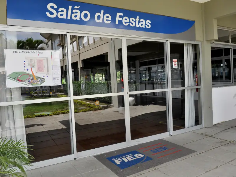 Locação do salão de festas